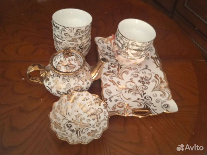 Чешский чайный сервиз