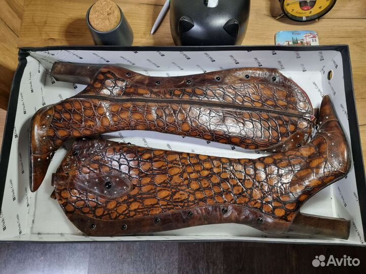 Кожаные женские сапоги Paolo Conte 38 размер