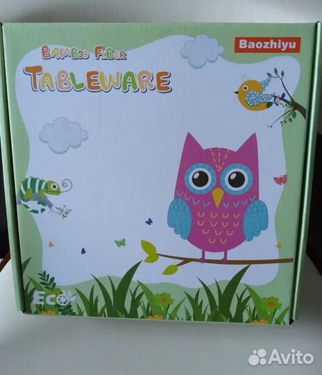 Набор детской посуды новый