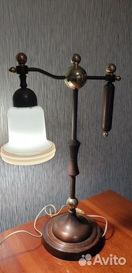 Старинная настольная лампа СССР. Винтаж