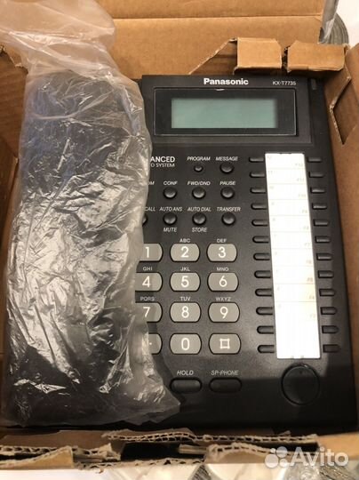 Системный телефон panasonic kx-t7735ru