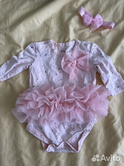 Платье боди для девочки