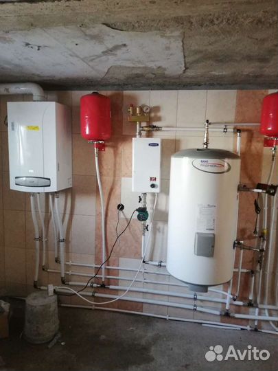 Монтаж отопления