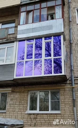 Тонирока окон балконов автомобилей катеров