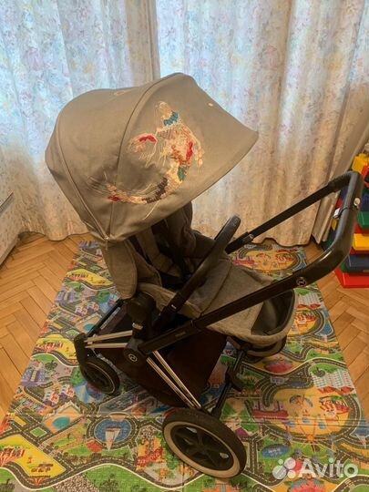 Коляска Cybex priam 2 в 1 Koi+аксессуары