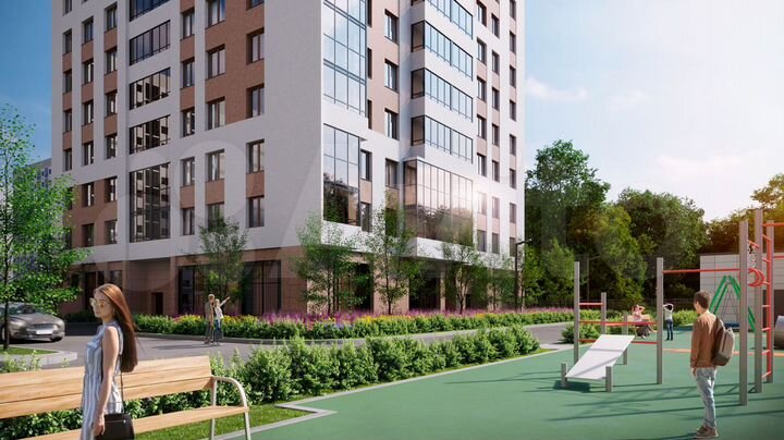 2-к. квартира, 52 м², 2/25 эт.