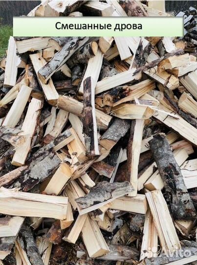 Дрова различных пород древесины