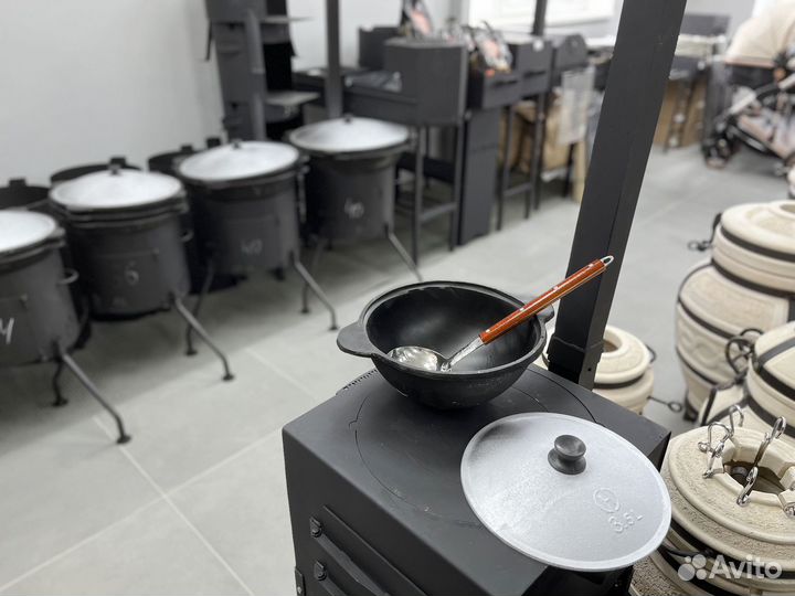 Казан чугунный