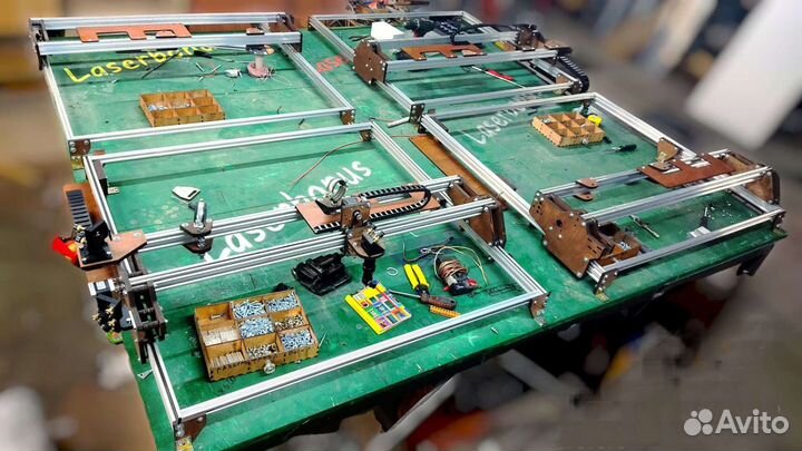 Лазерный станок 820х800 Ruida по камню