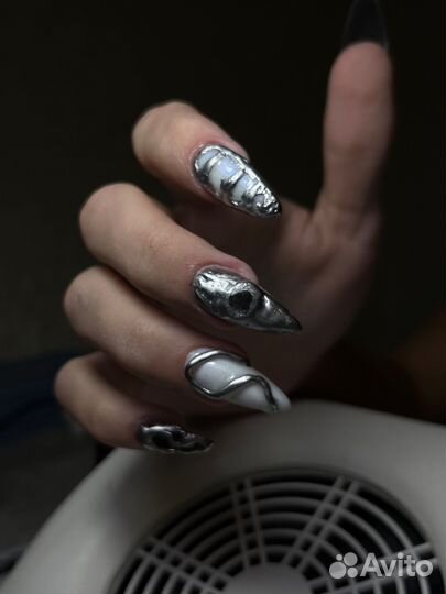 Креативный маникюр/наращивание