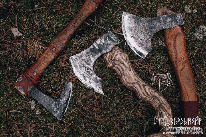 Топор кованый Варяг куликовский