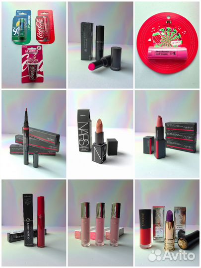 Помада, тушь, тональный Dior, консилер Nars