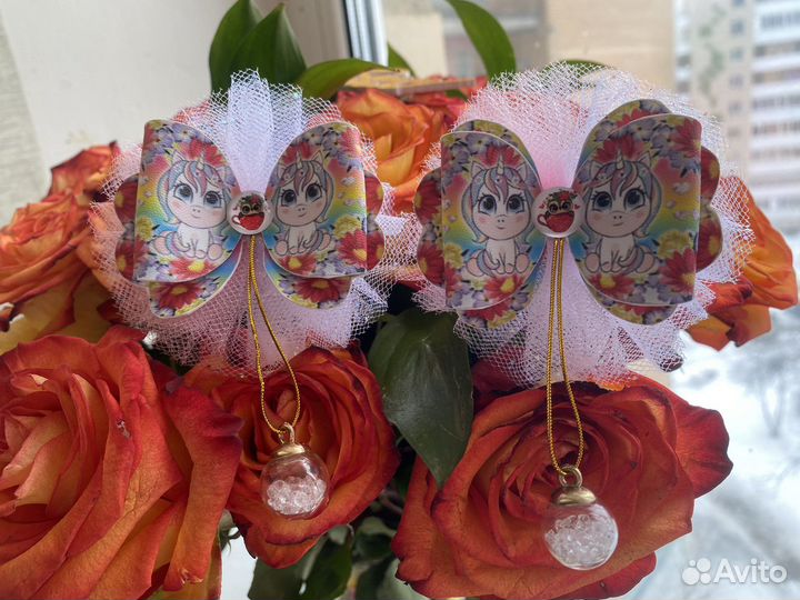 Резинки для волос ручной работы