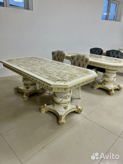 Столы и Стулья из Массива Дерева Новое v106