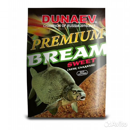Прикормка dunaev premium Сладкий лещ 1кг