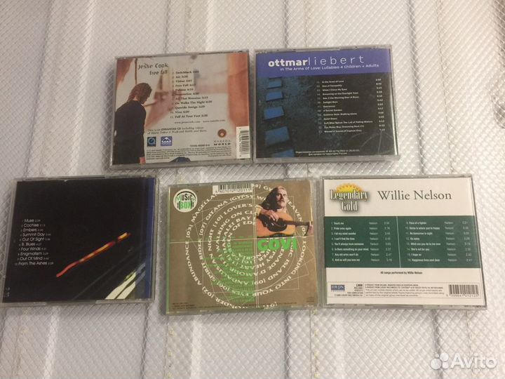 Музыкальные cd диски (гитара вокал)