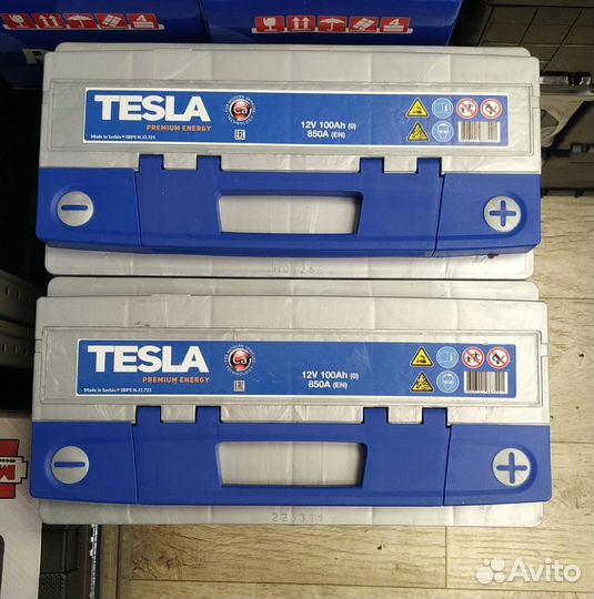 Аккумулятор Tesla 100 Ah 850 A (EN) Сербия