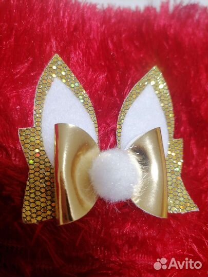 Бант на заколке