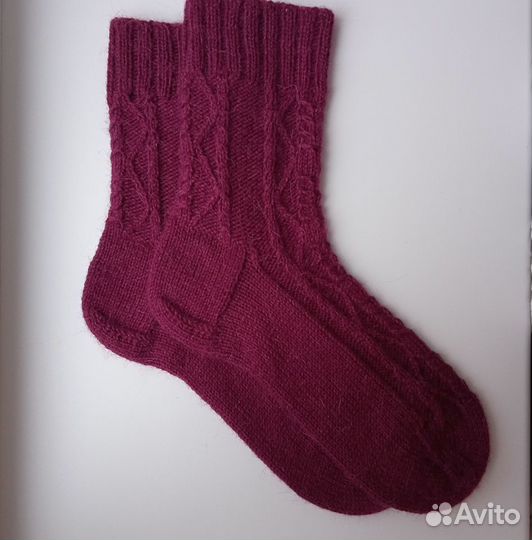Носки вязаные женские
