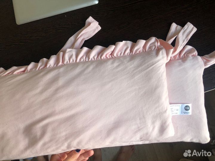 Бортики в кроватку happy baby