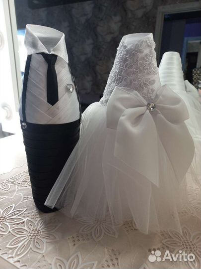 Украшение на бутылку