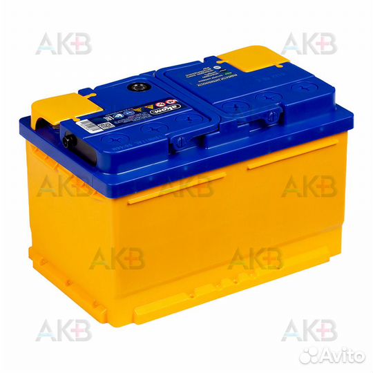 Аккумулятор автомобильный Аком LB 74Е обр.п 74Ач 7