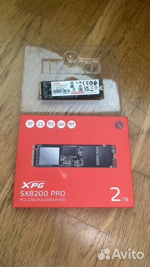 SSD накопитель adata XPG SX8200 Pro M.2 2280 2 тб