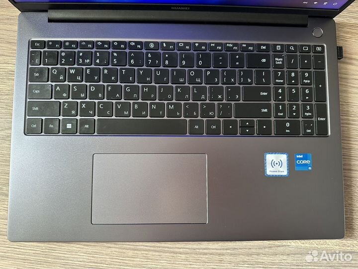 Ноутбук huawei MateBook D 16 i5 12450H/16/512GB