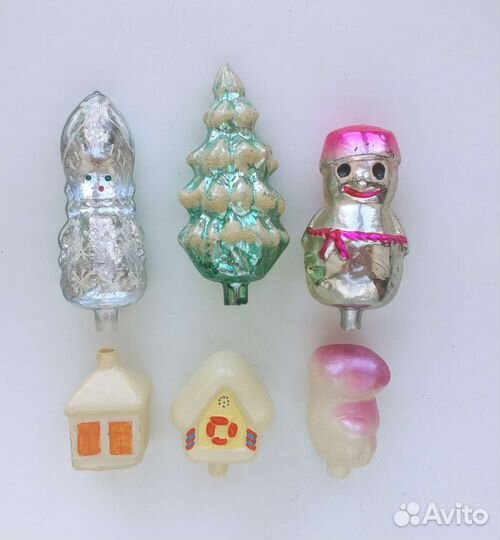 Елочные игрушки СССР