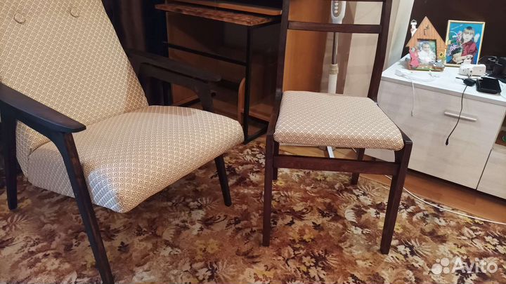 Кресло ссср+стул