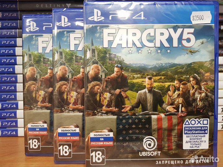Far Cry 5 PS4 New Русская Версия