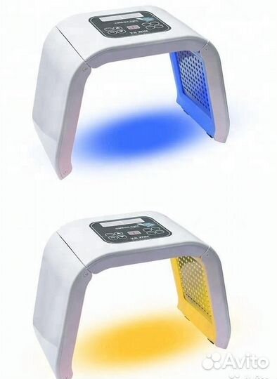 Светодиодная LED лампа для лица (7 цветов)