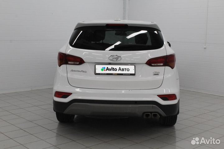 Hyundai Santa Fe 2.2 AT, 2018, 113 001 км