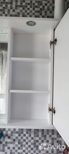 Зеркало шкаф в ванную с подсветкой