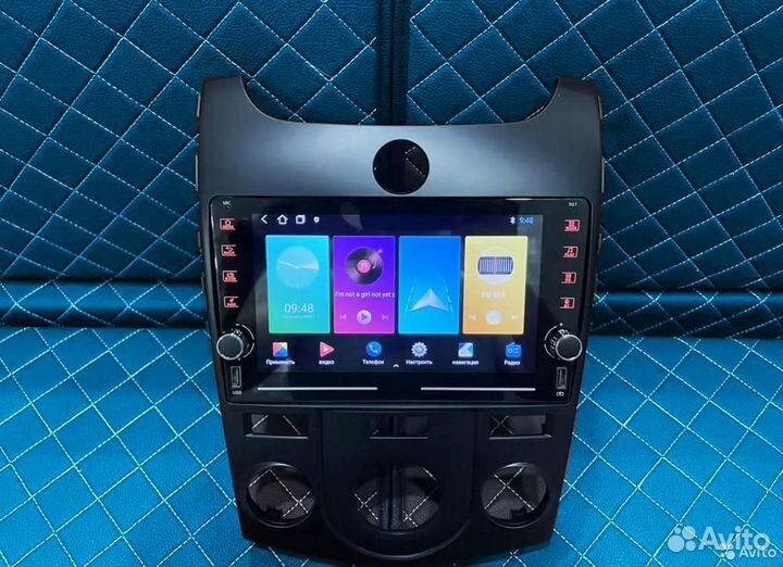 Магнитола Kia Cerato 2 кондиционер