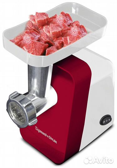 Мясорубка Zigmund & Shtain ZMG-040красный