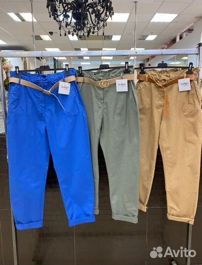 Брюки бананы 50-52, Италия