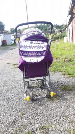 Детские санки коляска