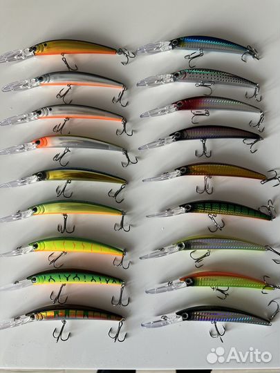 Воблер YO-zuri crystal minnow deep diver