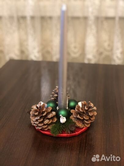 Подсвечники новогодние