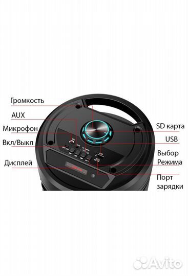 Портативная bluetooth колонка