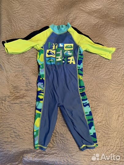 Рашгард детский, плавки с защитой от солнца