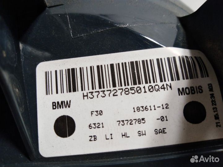 Фонарь задний левый дефект BMW F30