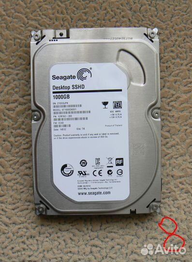 SSD и HDD 160 / 500Gb / 1Tb / 2Tb / 3Tb