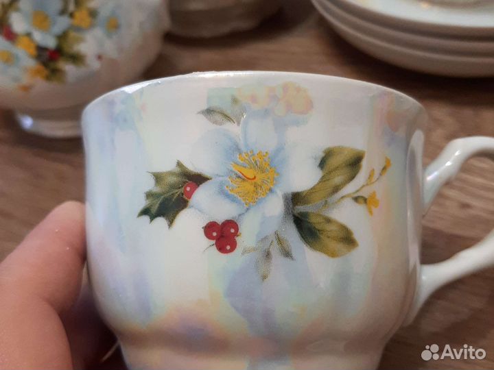 Фарфоровый чайный сервиз.Добруш