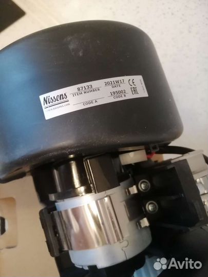Nissens 87133. моторчик печки MAN