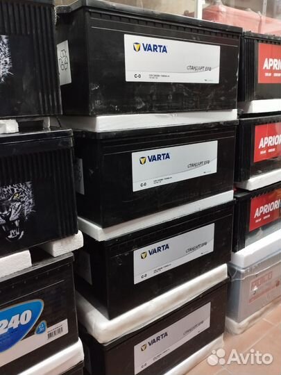 Varta 240Ач EFB. 740500130