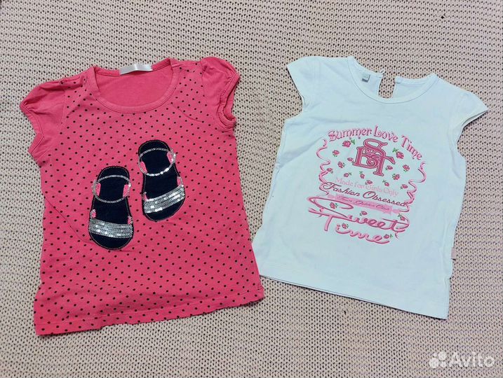 Пакет вещей для девочки 98-104, 11 вещей