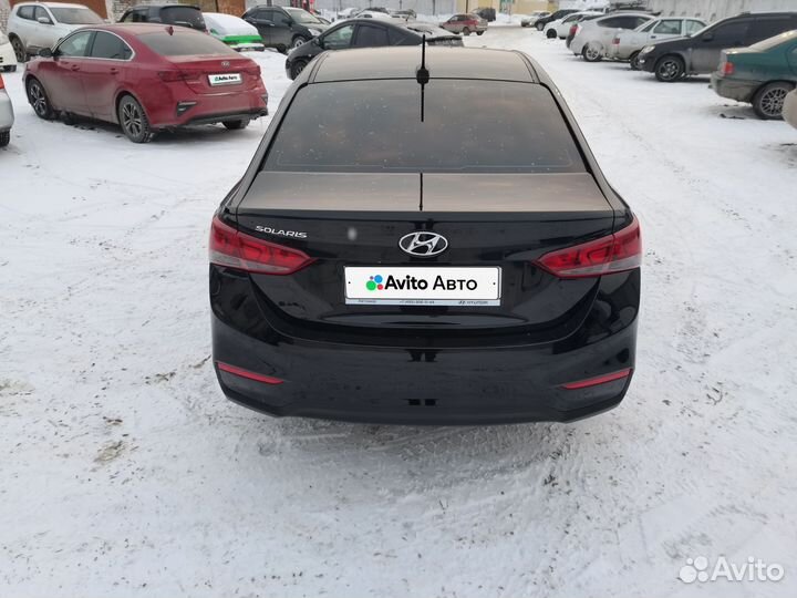 Hyundai Solaris 1.4 AT, 2018, 177 000 км