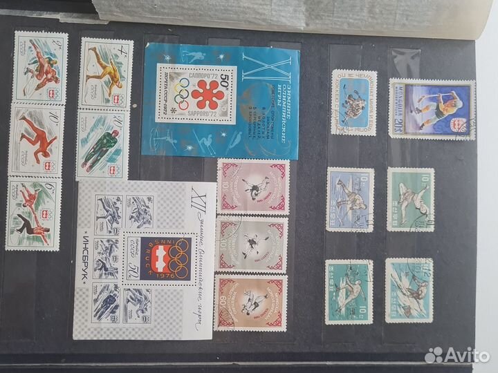 Марки СССР спорт